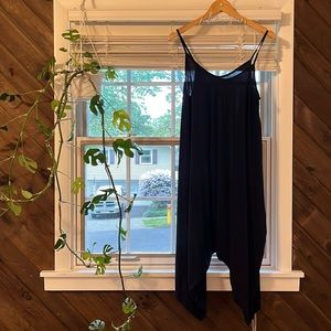 Navy blue jump suit - size XL